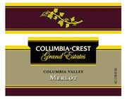 Columbia Crest Merlot label 2001
